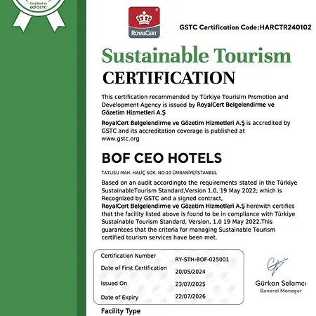 Hotel Bof Ceo Atasehir 5*